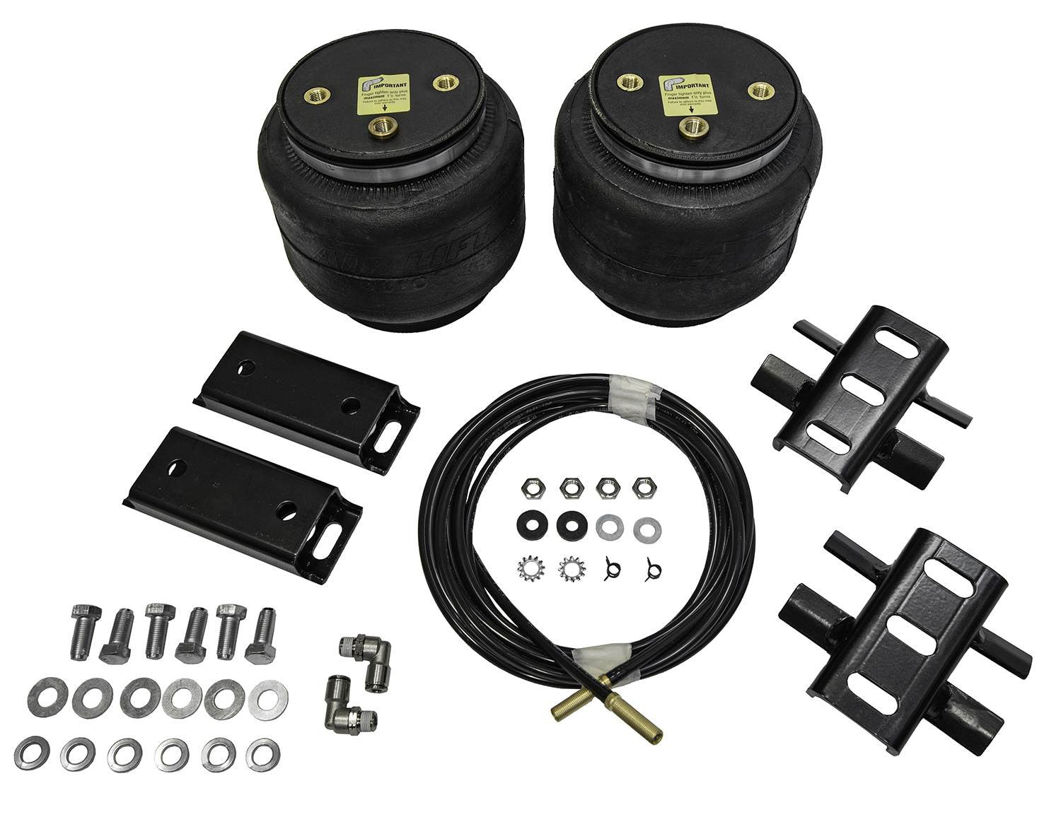Dodge Ram 1500 DT Polyair Bellows Ultimate Airbag Suspension Kit to Su
