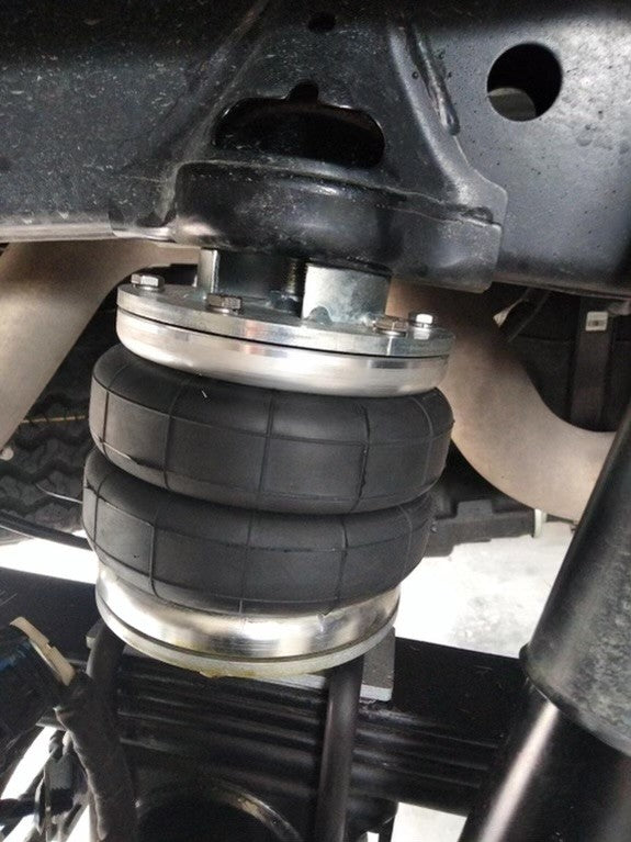 Air Bellow kits to Assist Leaf Sprung Vehicles Maintain Ride Height