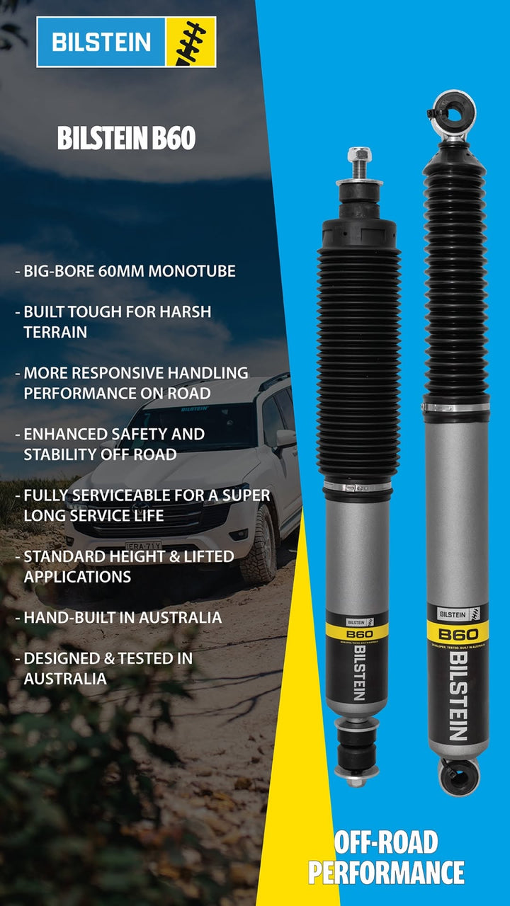 Ford F150 Gen14 2021 onwards Front and Rear B60 Bilstein Shock Absorbers