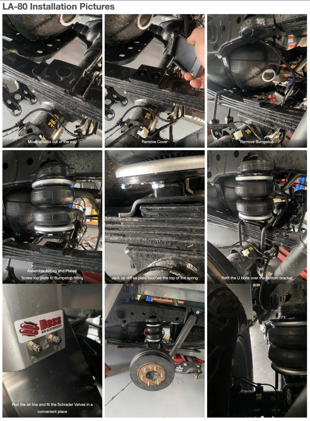 VW Amarok Boss Airbag Suspension (Does not suit Next Gen)