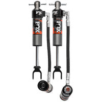 FOX 2.5 Performance Elite remote reservoir Adjustable Front Shocks (Pair) 1.5-2.5 Inch Lift 2020+