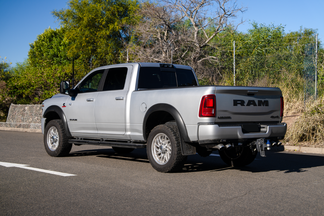 RAM 2500 fitted with Bilstein B60 shock absorbers for Australian roads and touring