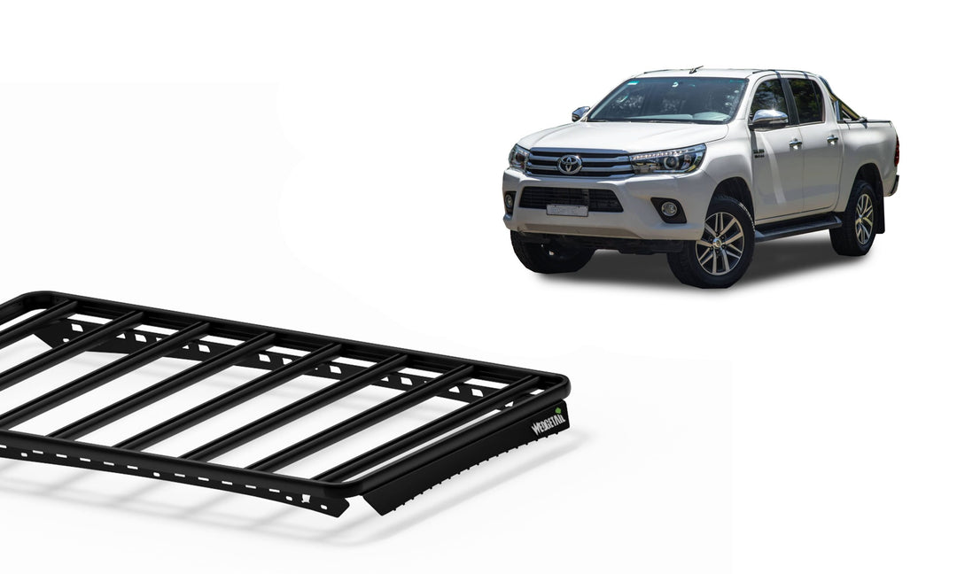 Wedgetail Adventure Roof Rack to suit Toyota Hilux Dual cab 2016 onwards