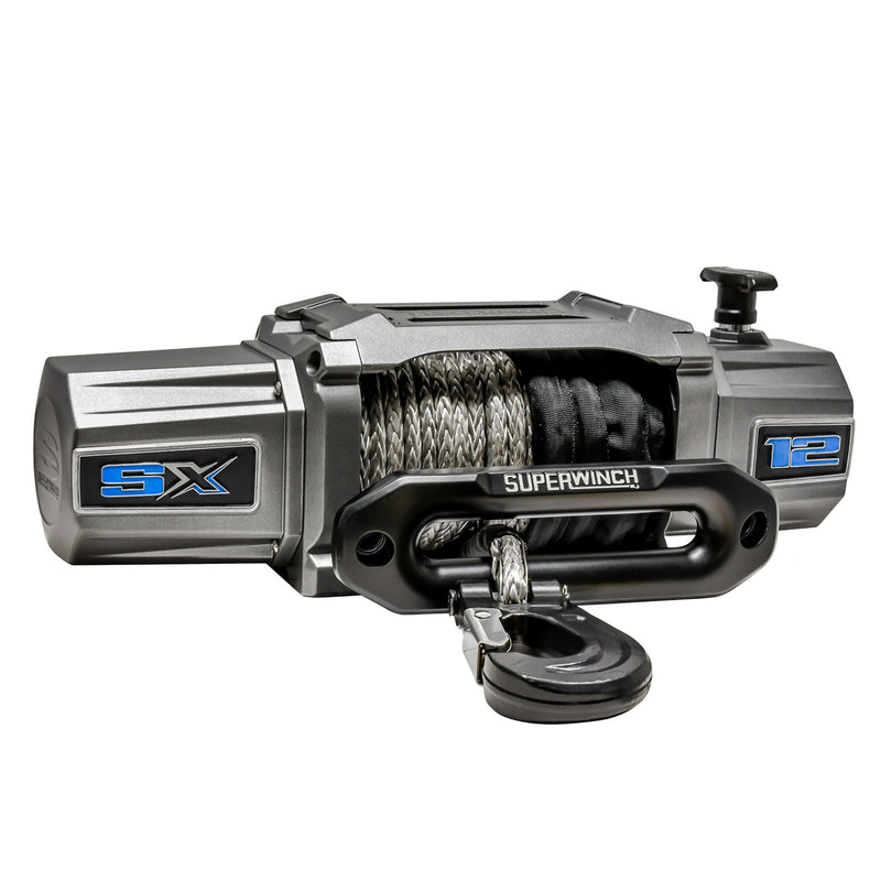 Superwinch SX12SR Winch with Synthetic Rope